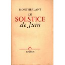 Henry de Montherlant : Le solstice de juin