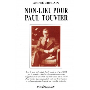 André Chelain : Non-lieu pour Paul Touvier