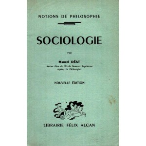 Sociologie par Marcel Déat