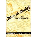 Pol Vandromme : Drieu la Rochelle