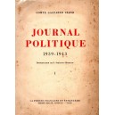 Comte Ciano : Journal politique 1939-1943