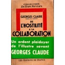 Georges Claude : De l'Hostilité à la Collaboration